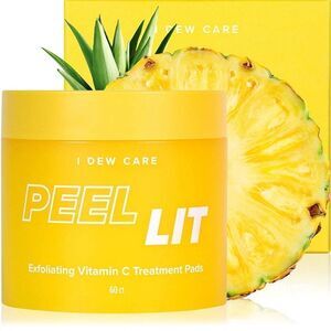 I Dew Care Peel Lit, Exfoliating Vitamin C Treatment Pads, 60 Count